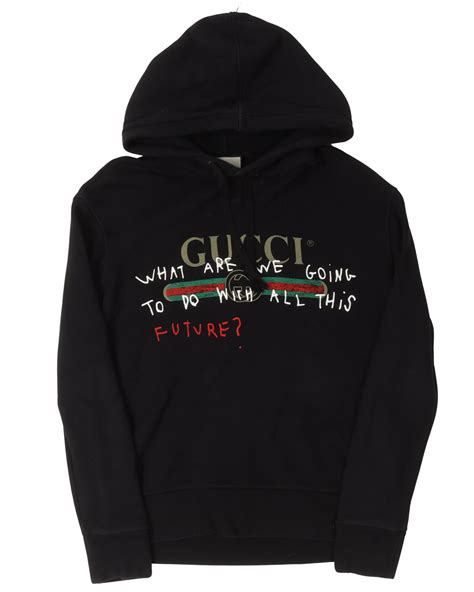 gucci coco hoodie black|Gucci oversized hoodie.